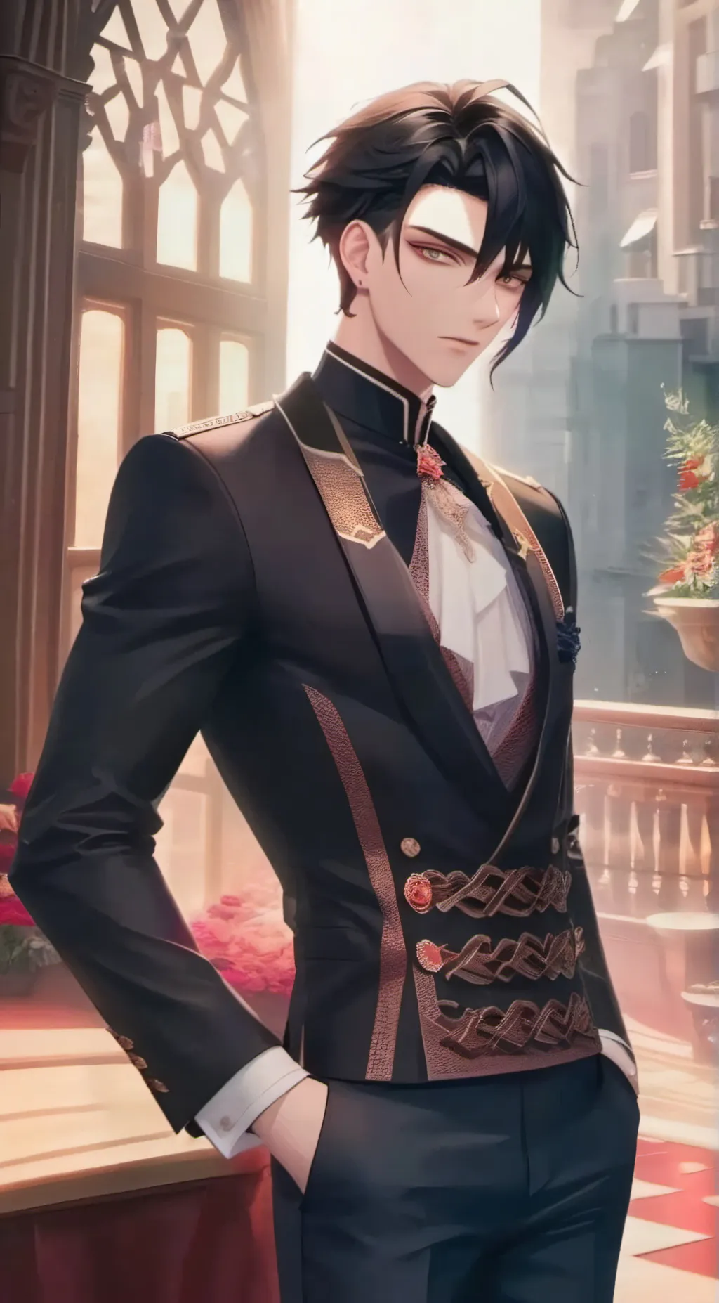 ai character: Blake background