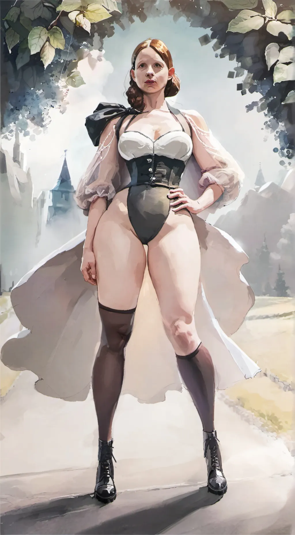 ai character: Elizabeth  background