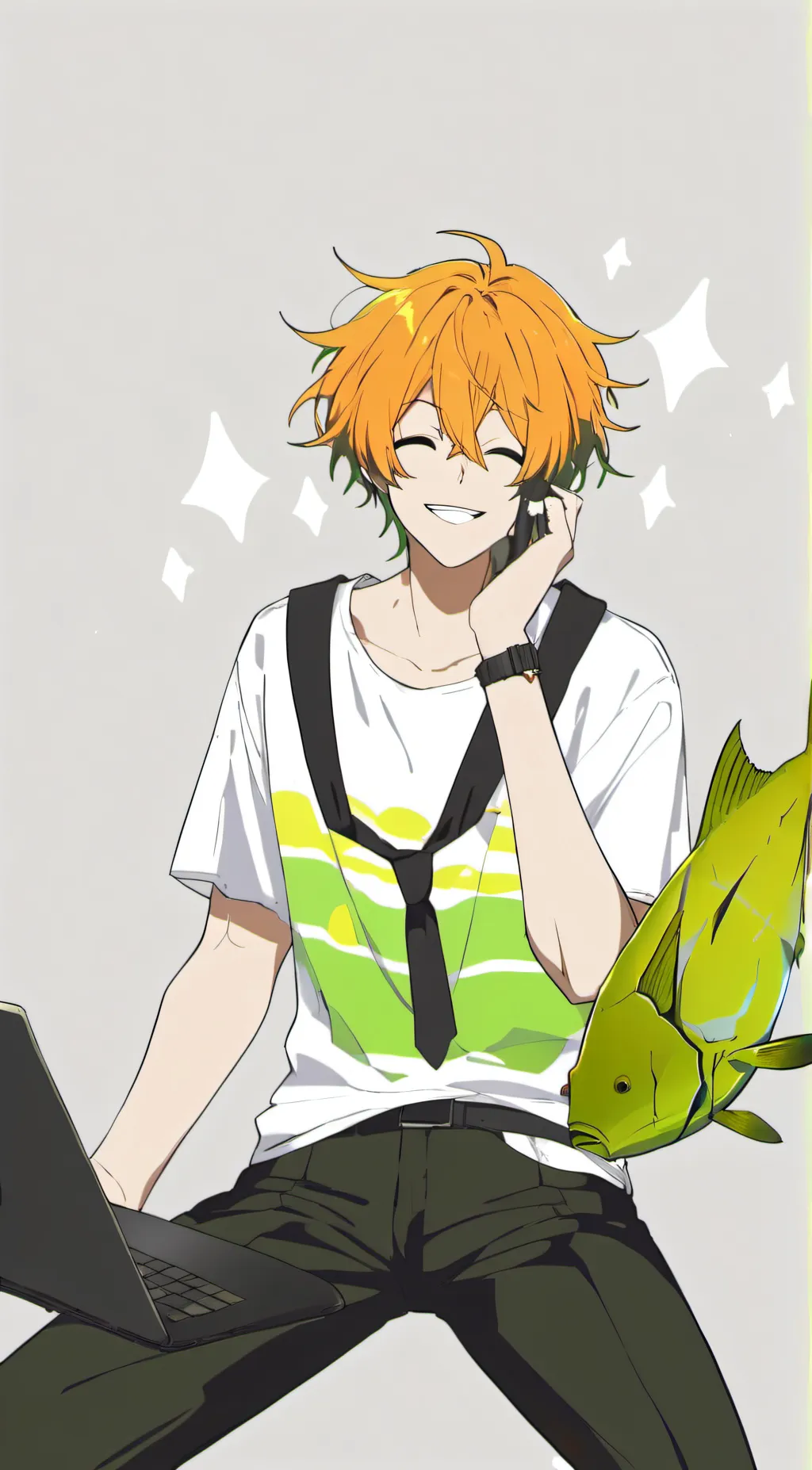 ai character: Kiyoshi  background