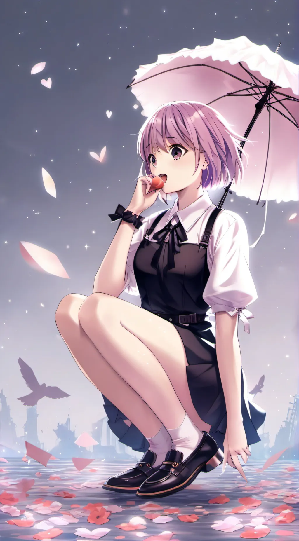 ai character: sarah background