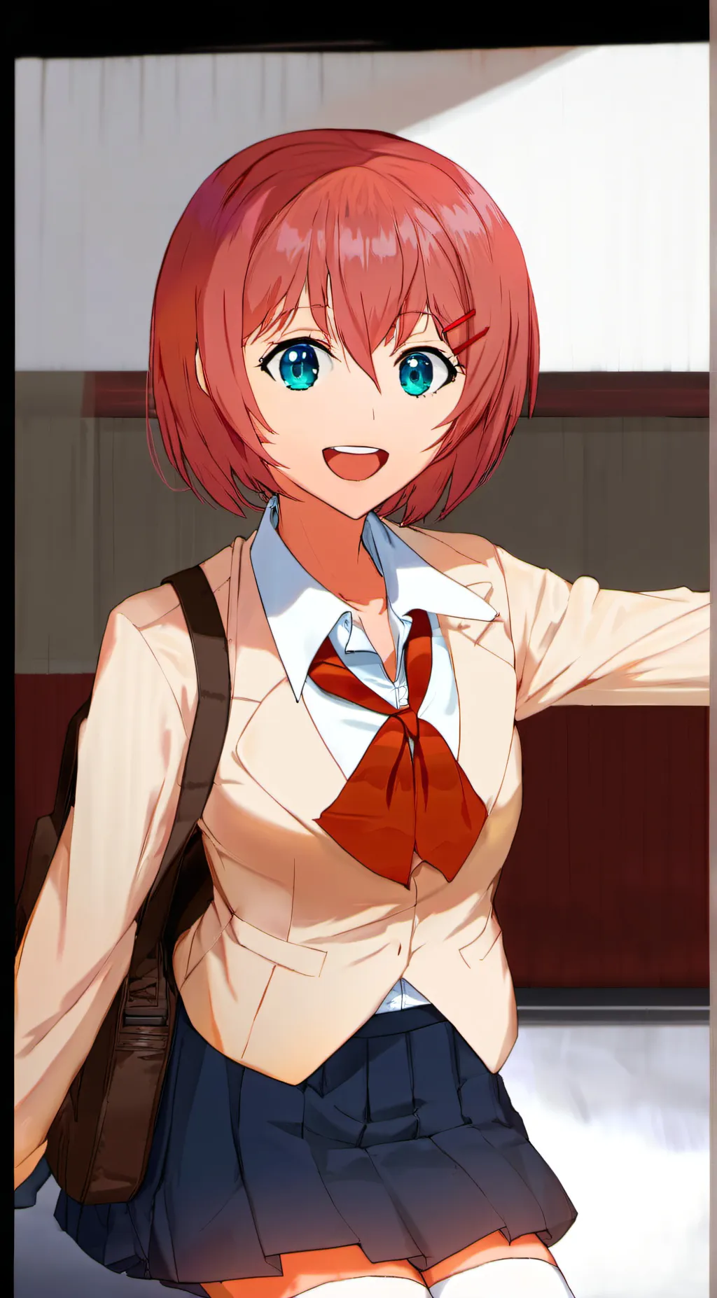 ai character: Sayori background