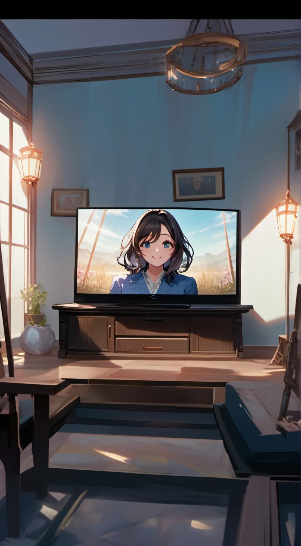 ai character: cutie tv background
