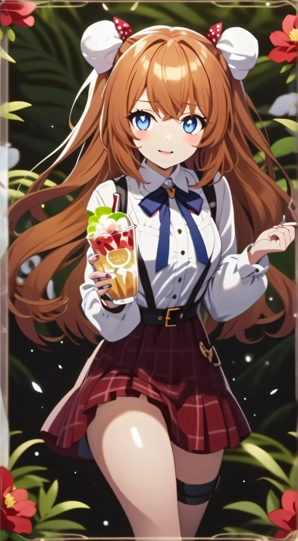 ai character: Lisa  background