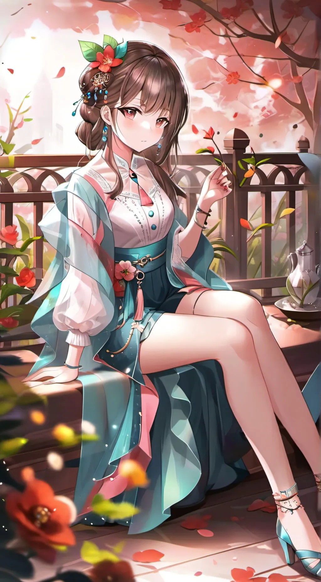 ai character: riley background