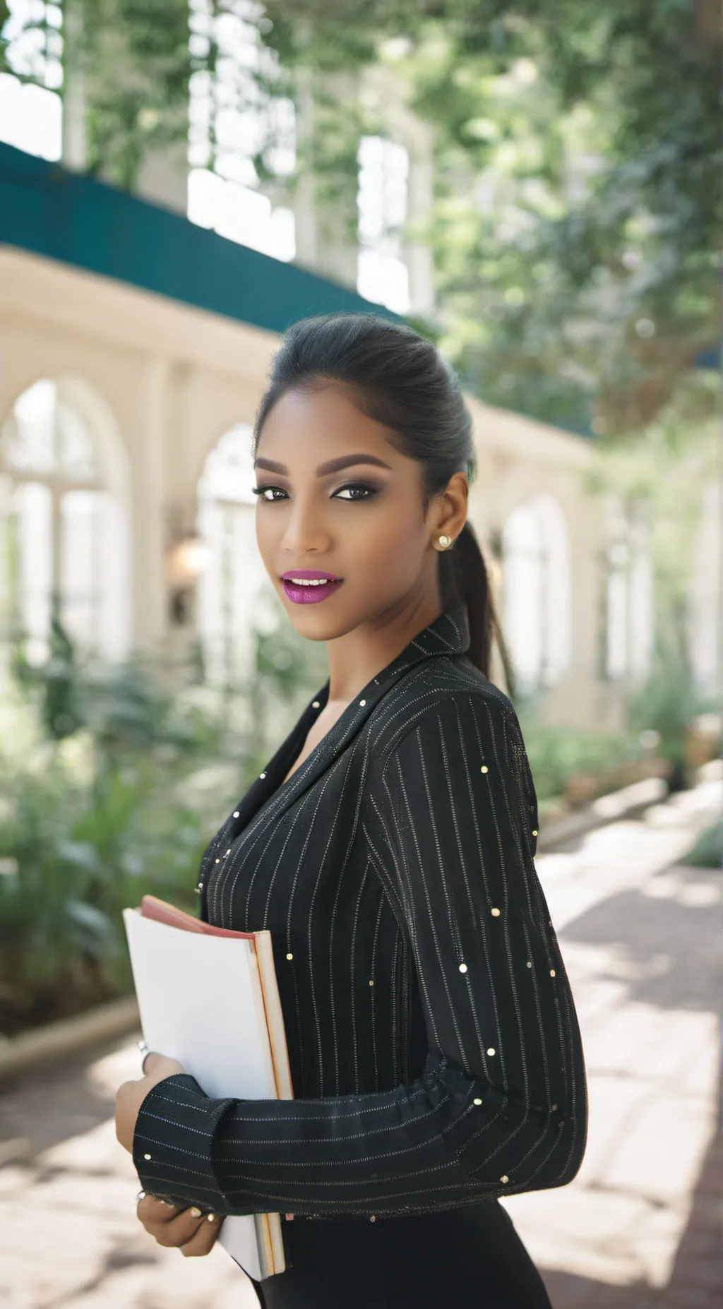 ai character: Tia background