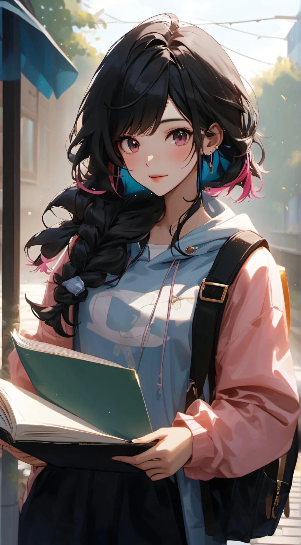 ai character: annie background