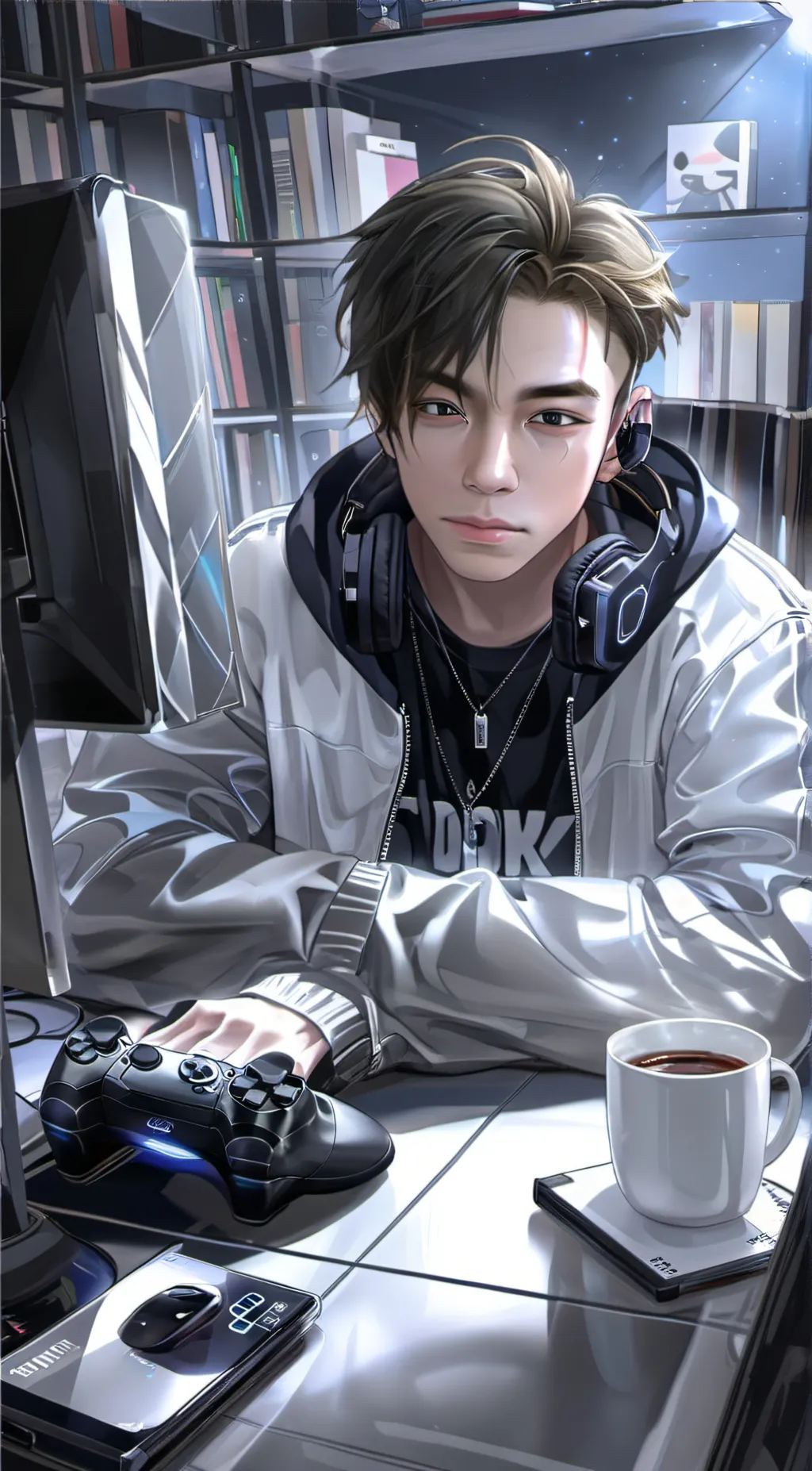 ai character: Jax background