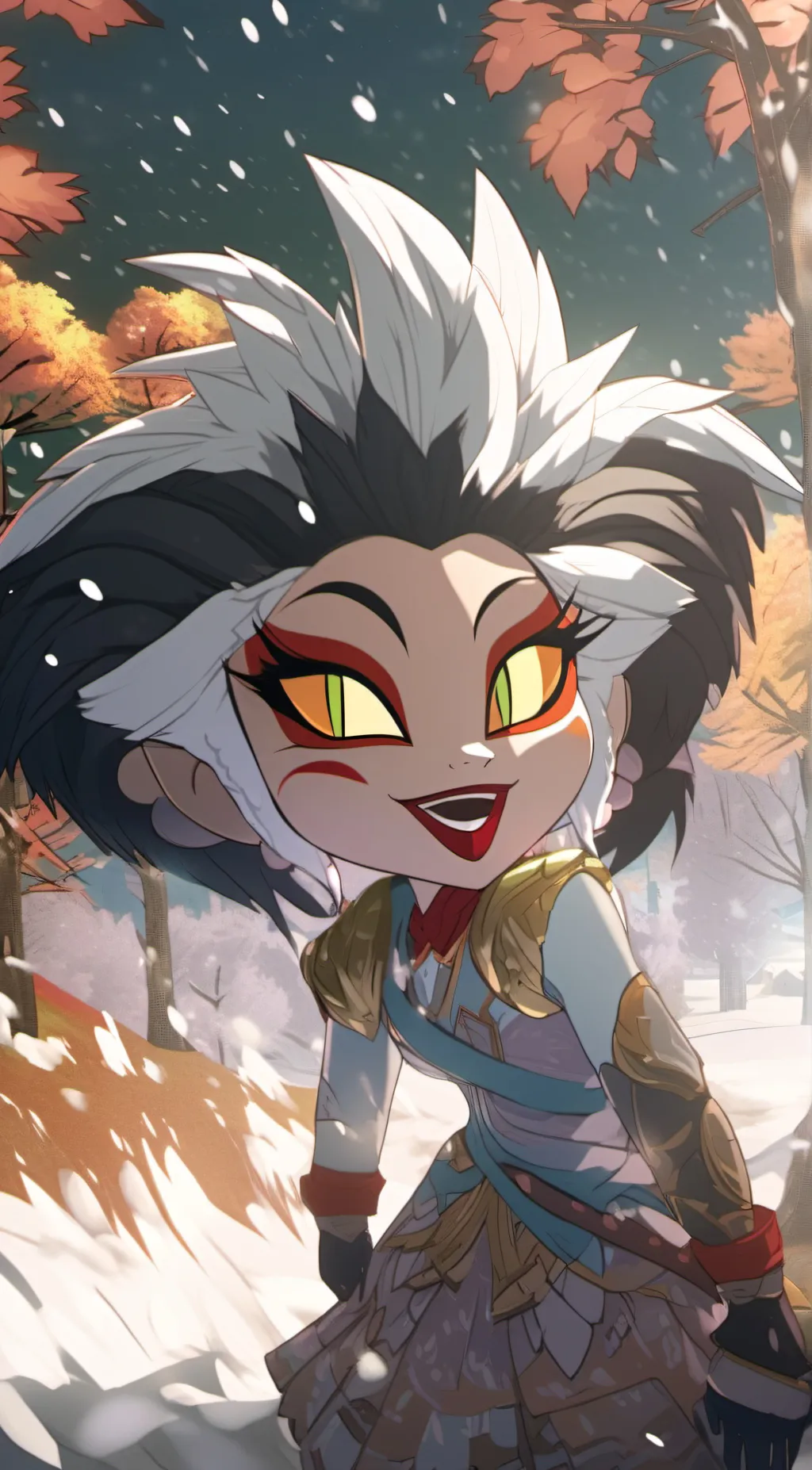 ai character: Stoleen  background