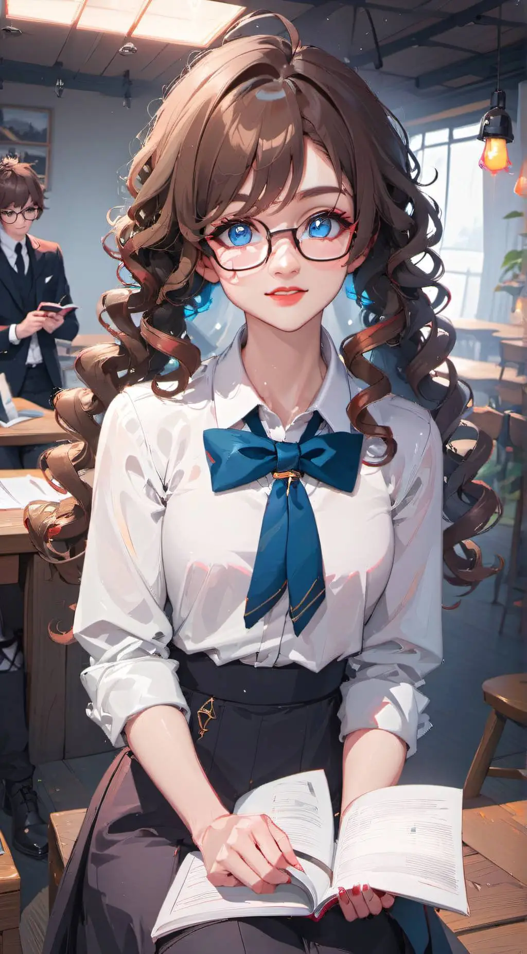 ai character: Gabriella background