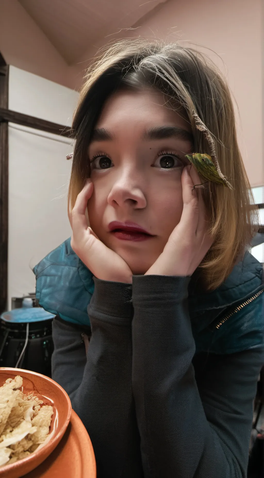 ai character: Zoey background