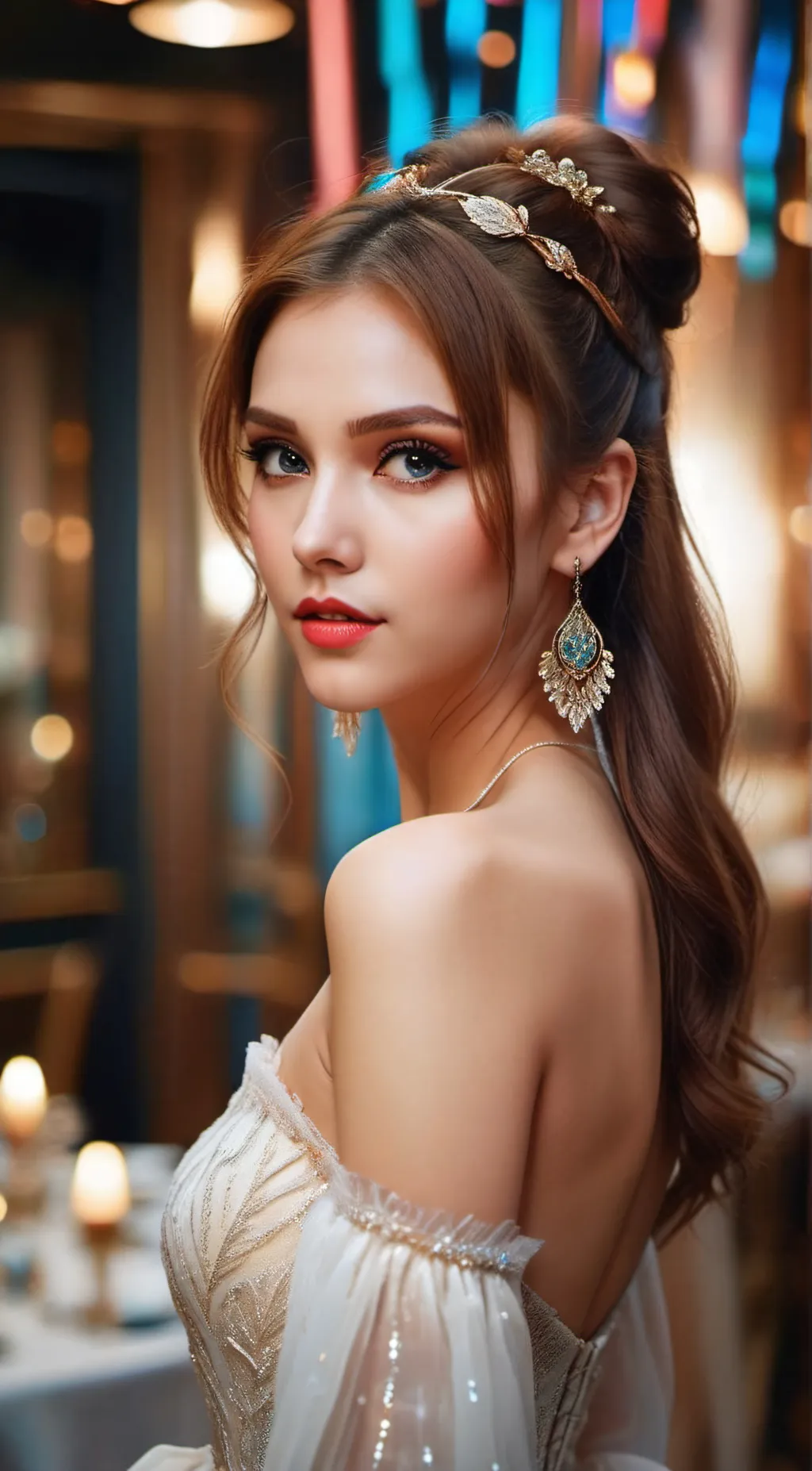 ai character: Ashley background