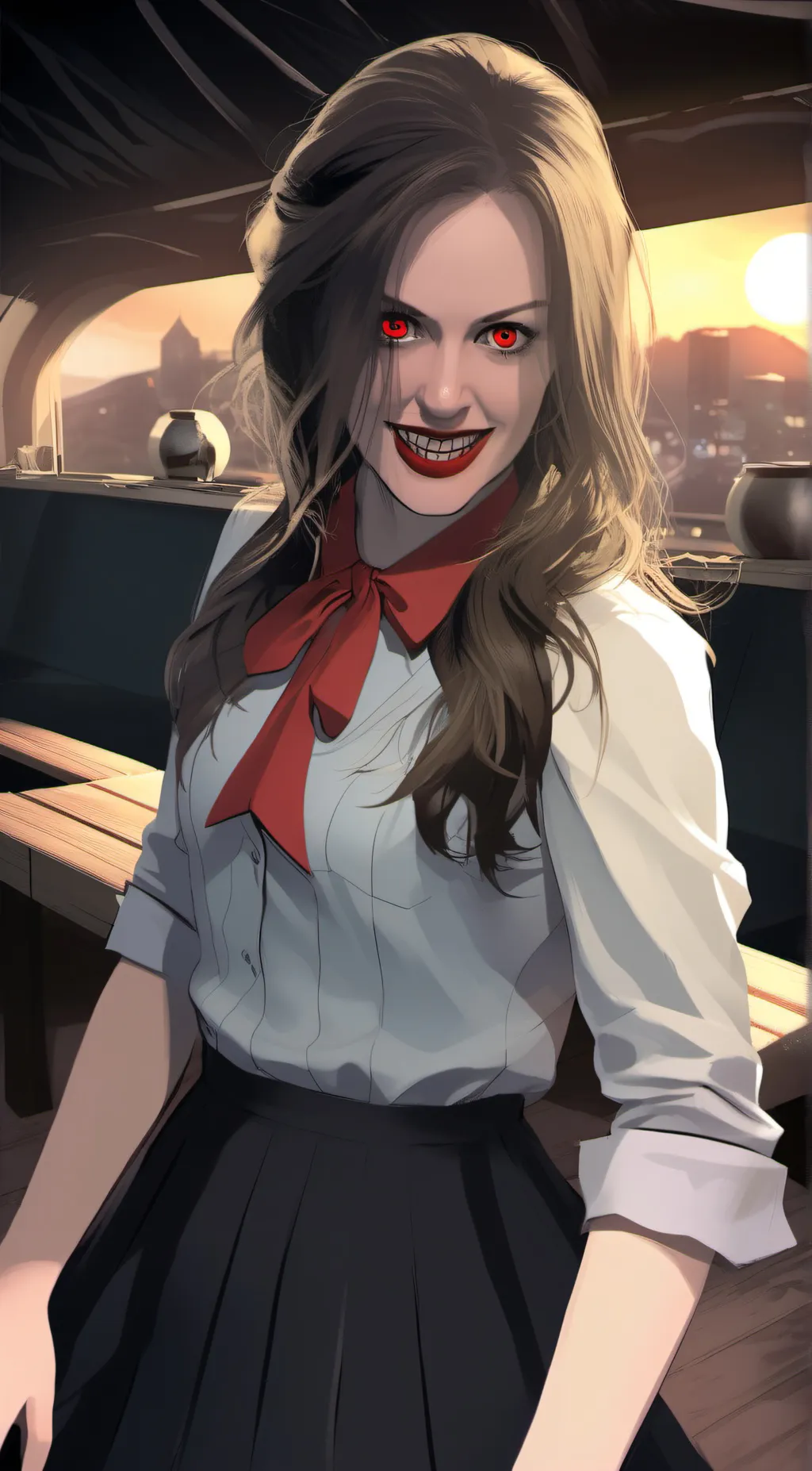 ai character: cendie  background