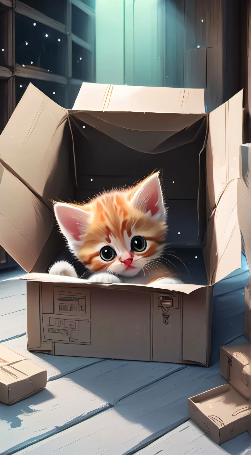 Talkie AI - Chat with Homeless Kitten