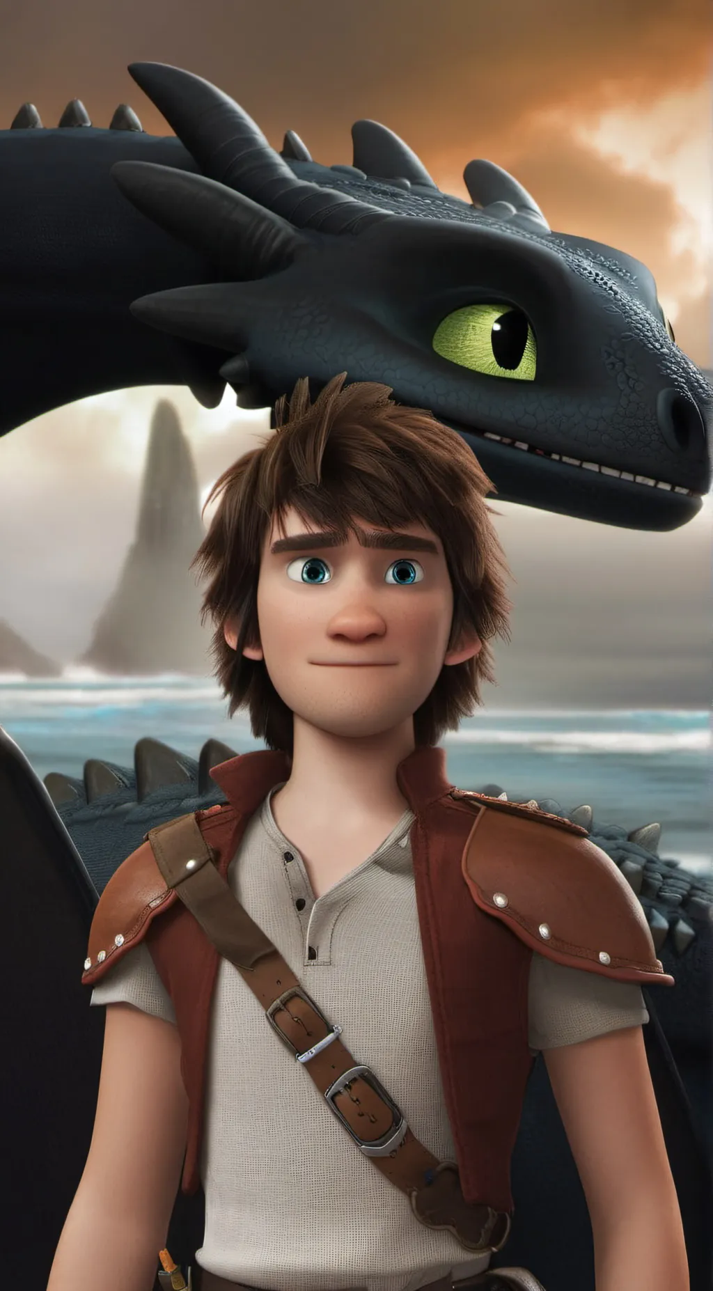 ai character: httyd background