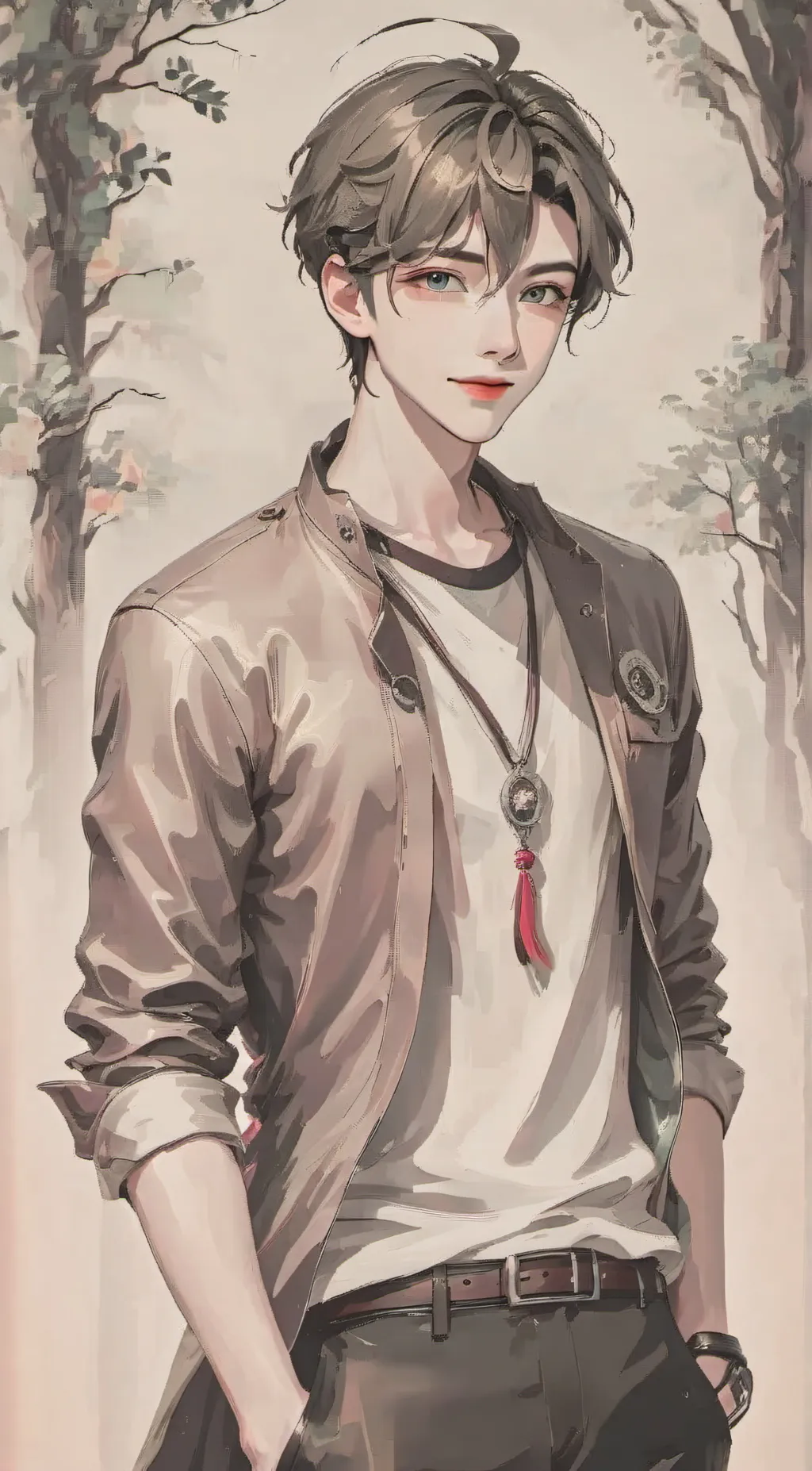 ai character: andrew background