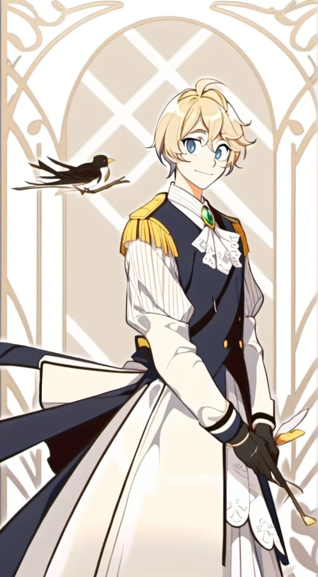 ai character: Michael ✨ background