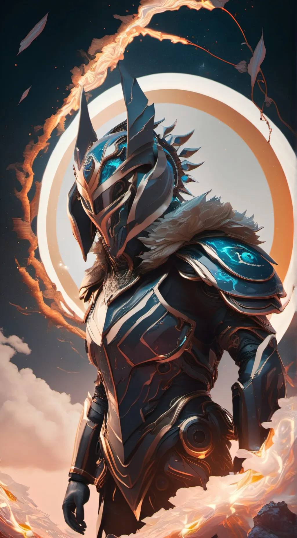 ai character: Copies u  background