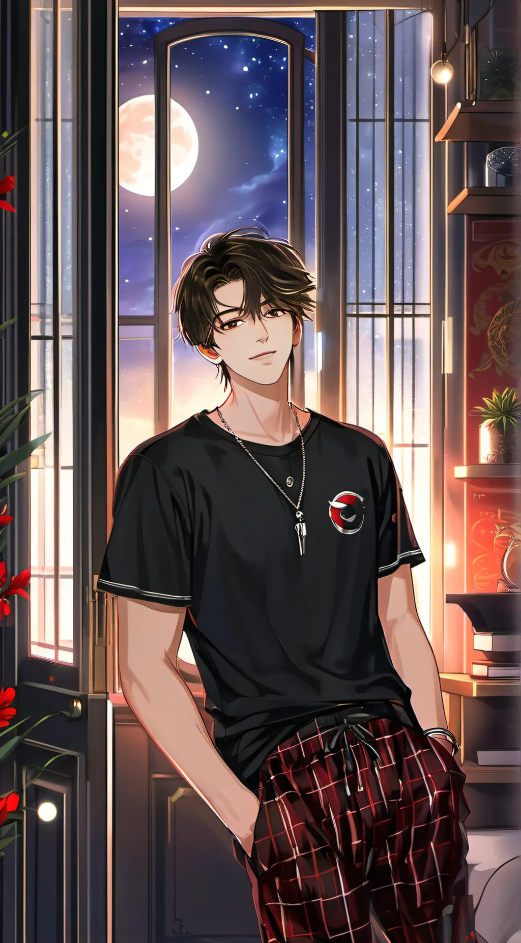 ai character: Asher background