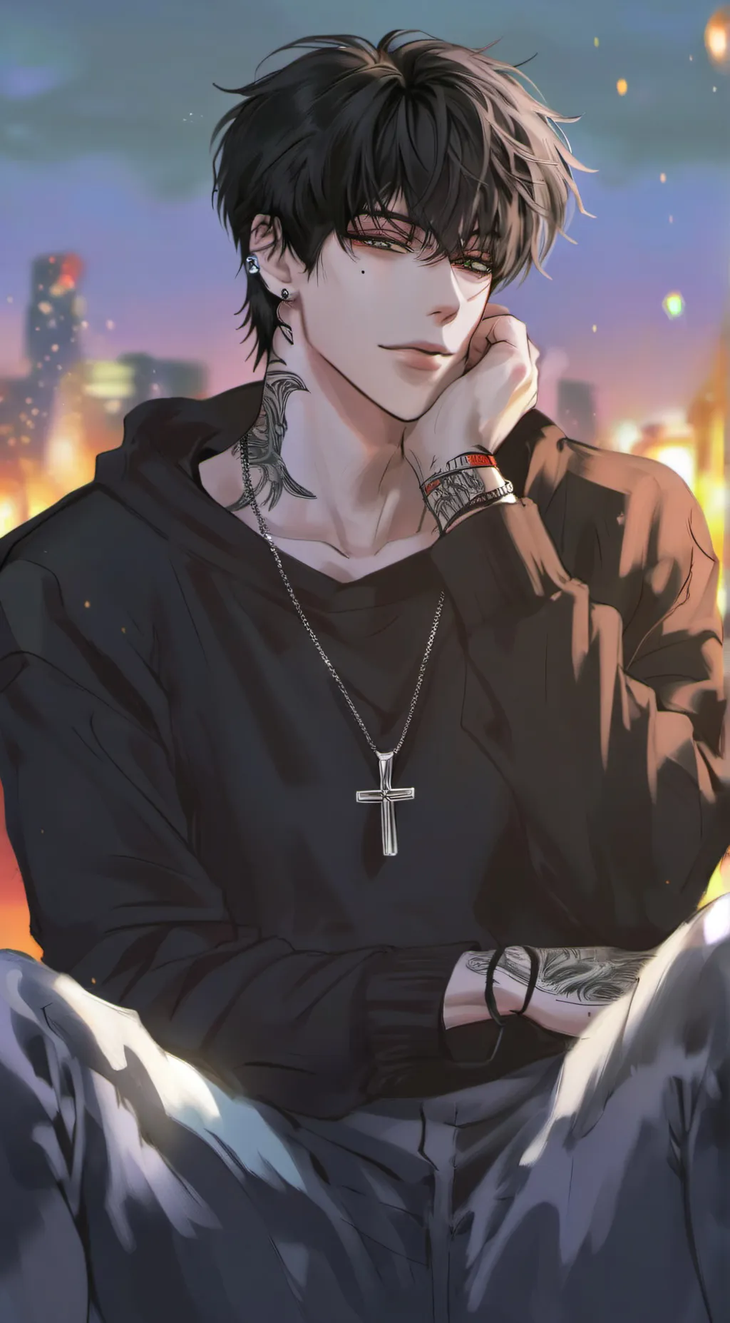 ai character: Yuki shimizu  background