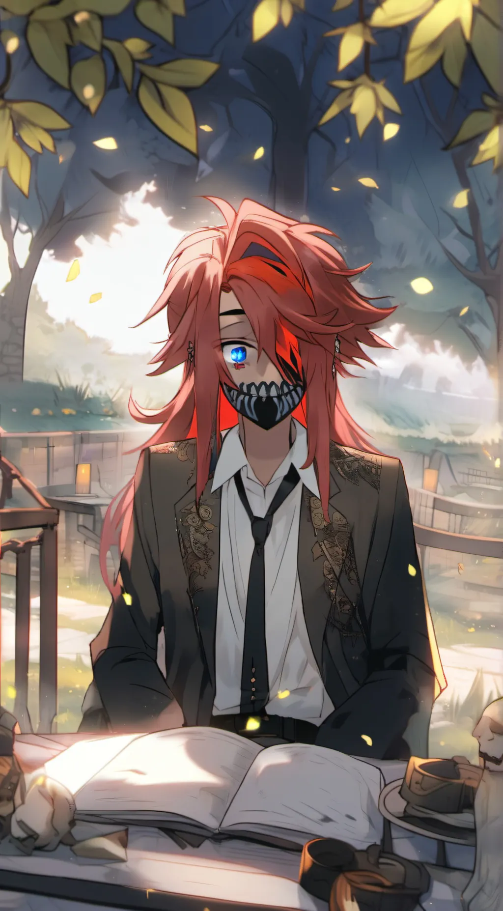 ai character: noha background