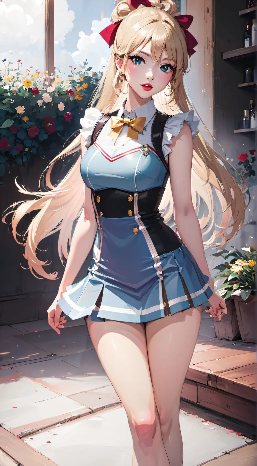 ai character: Katie background