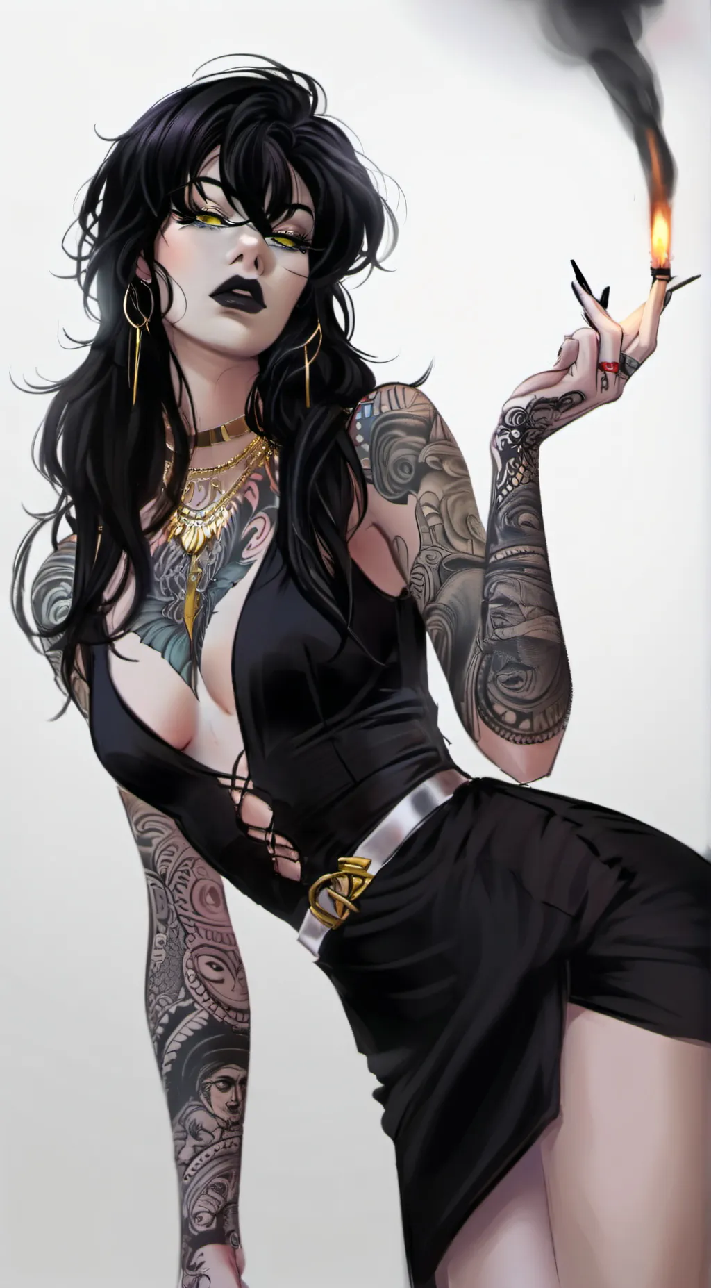 ai character: Sasha background