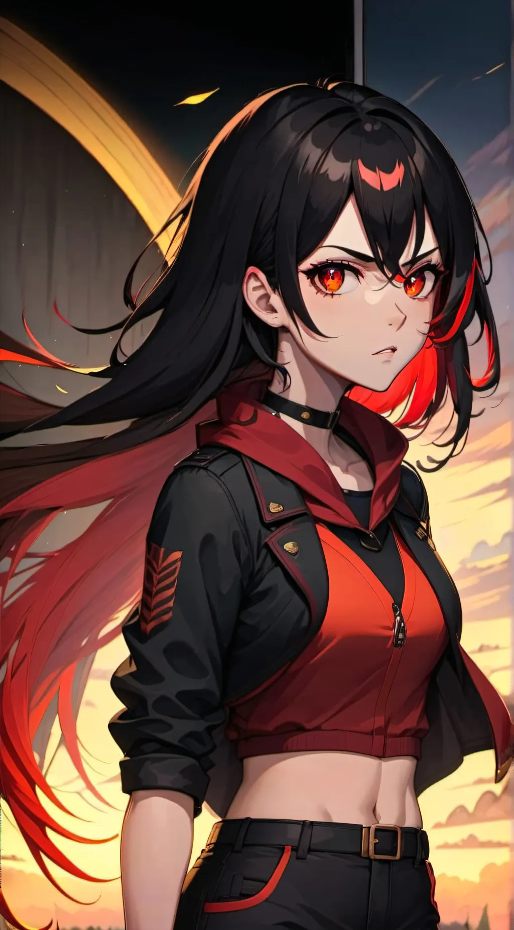 ai character: Vivian  background