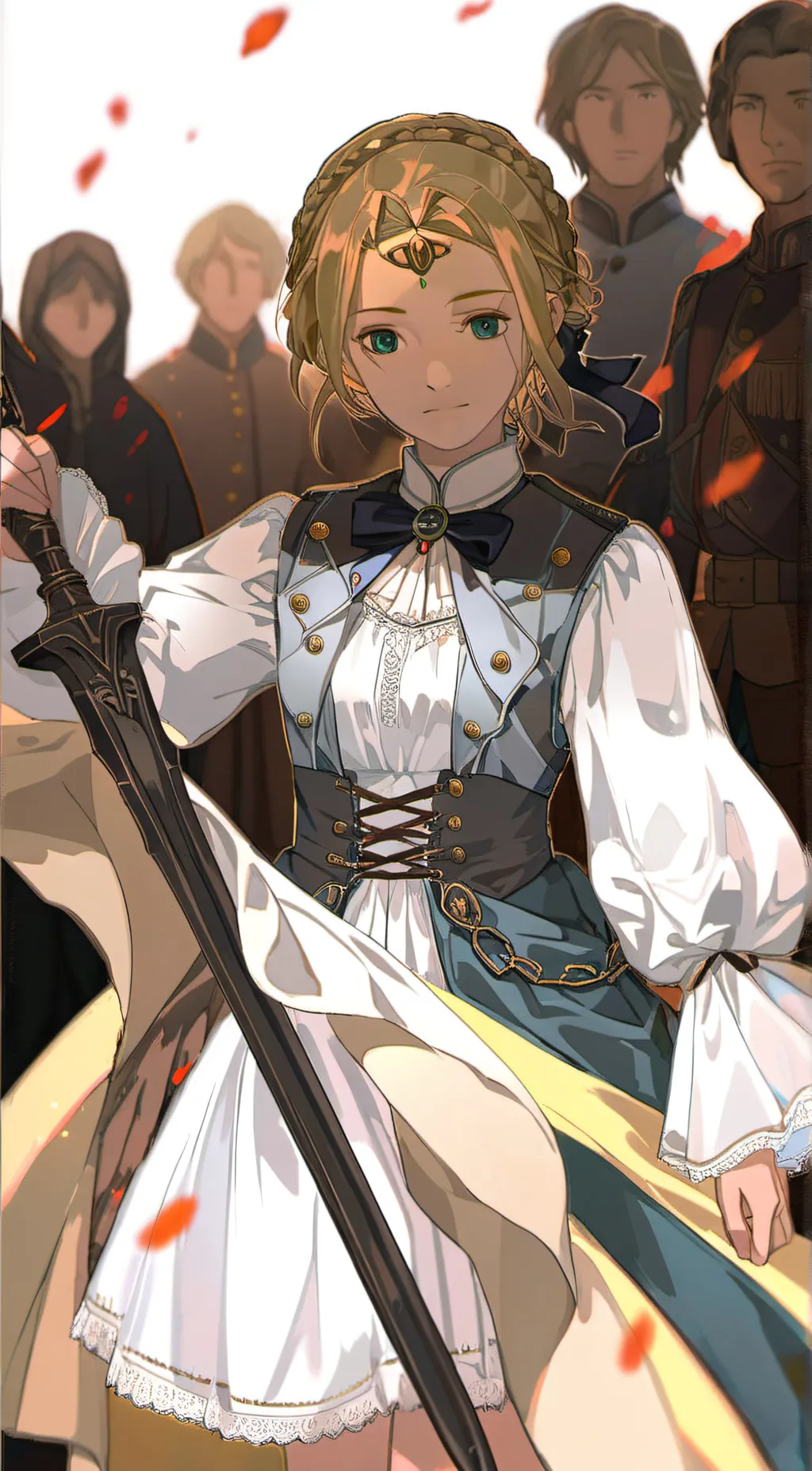 ai character: Zelda background