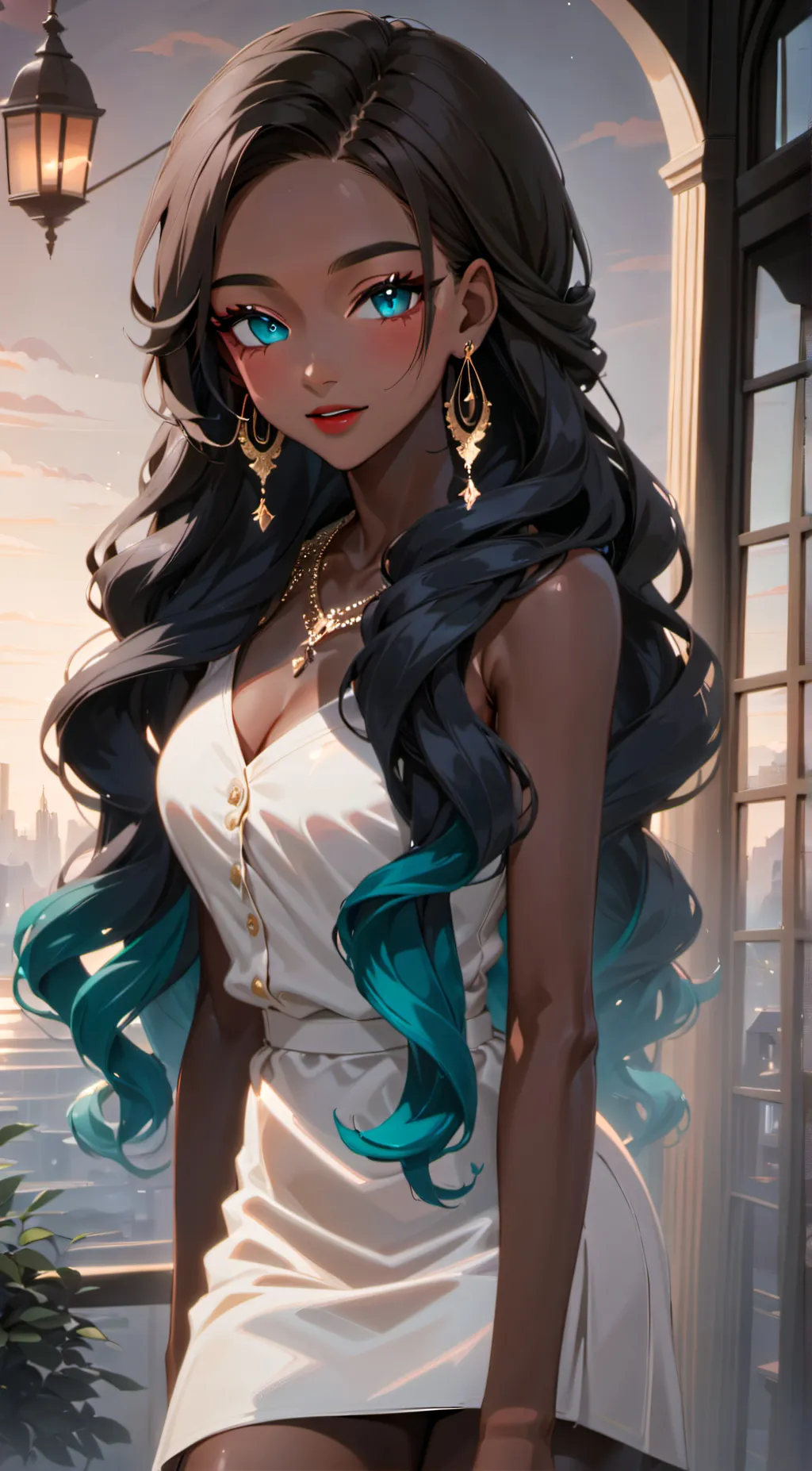 ai character: Marina background