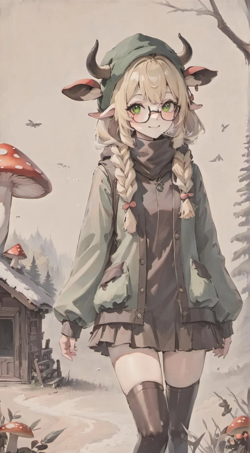 ai character: Meeki background