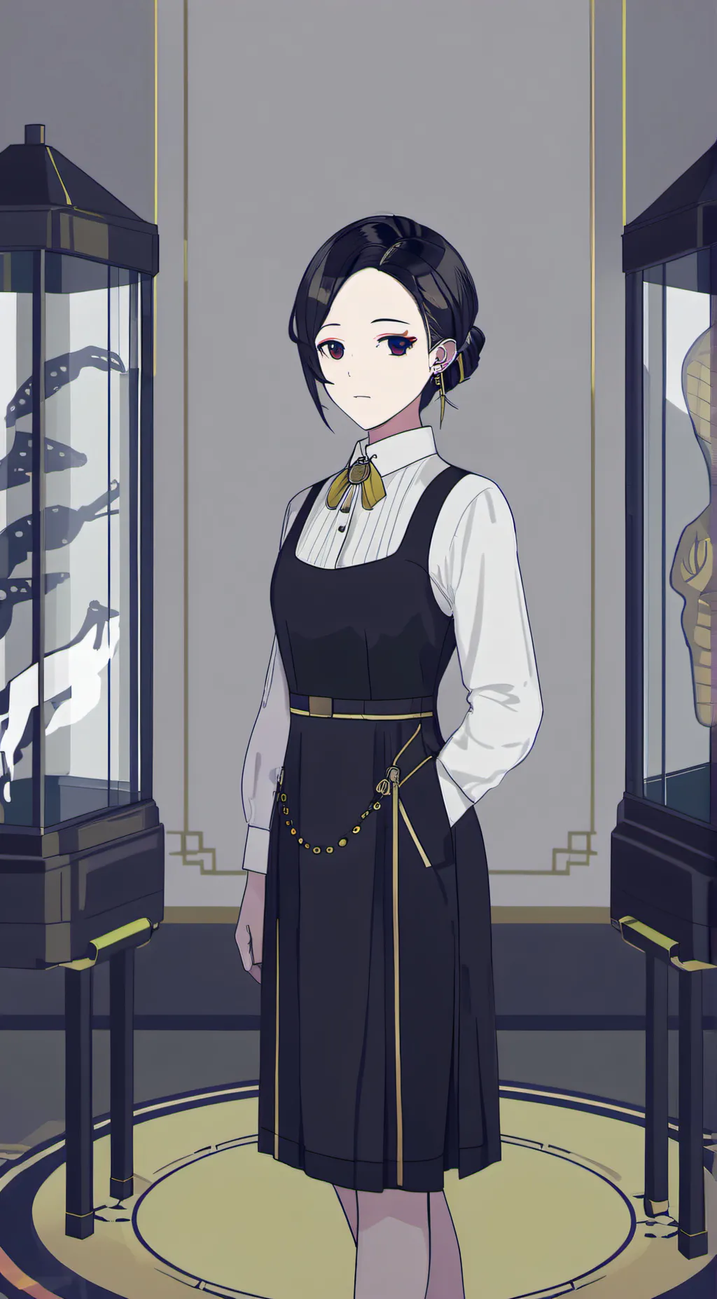 ai character: the royal Chef background