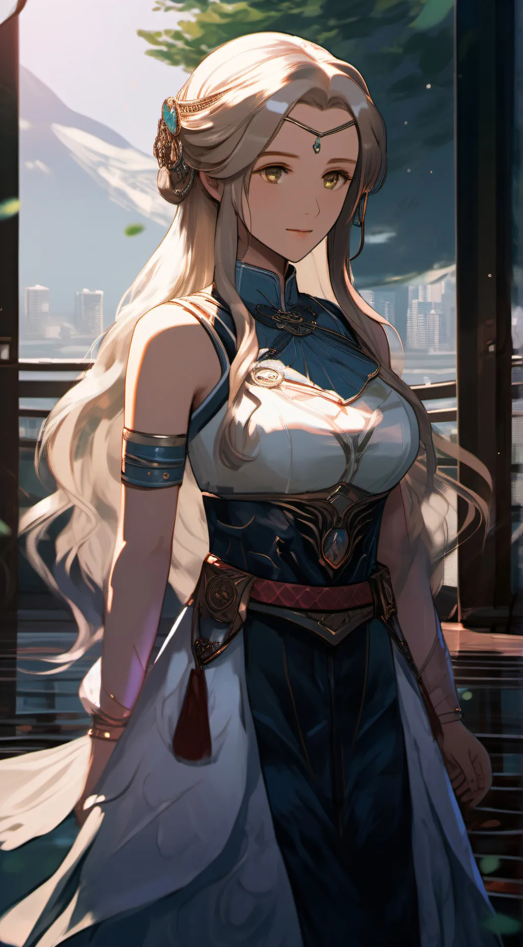 ai character: Olivia  background