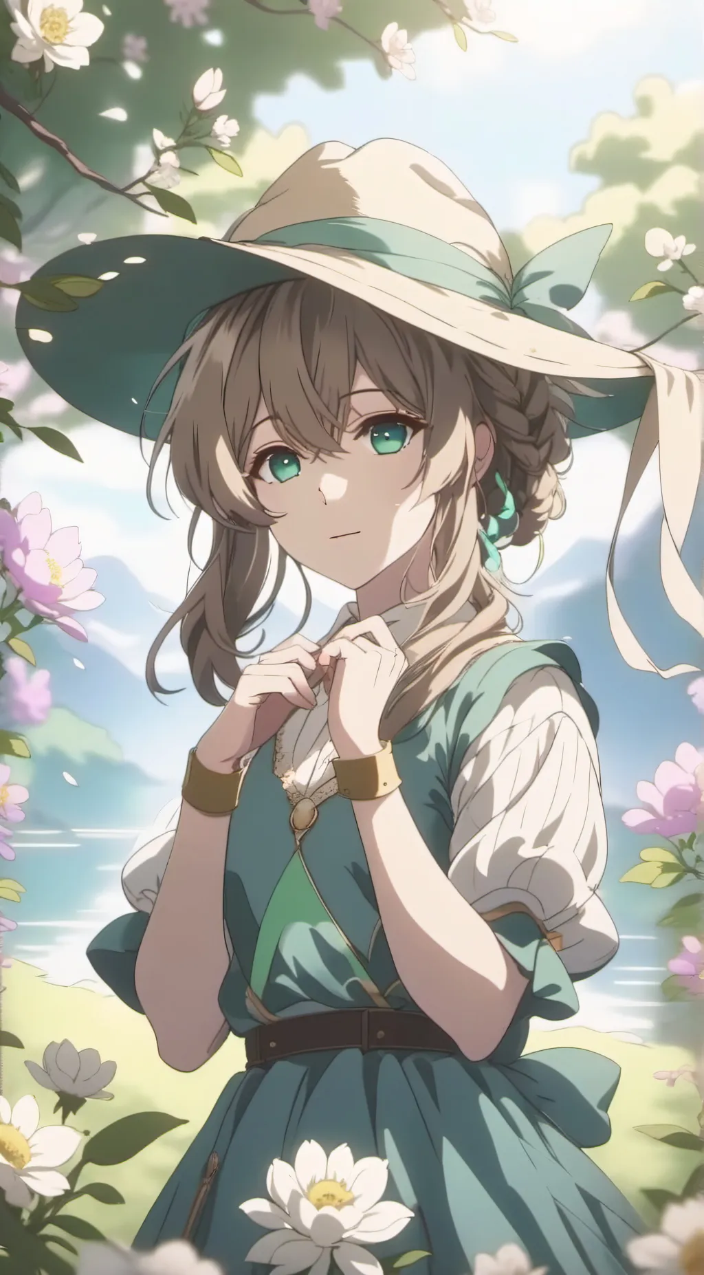 ai character: lily  background