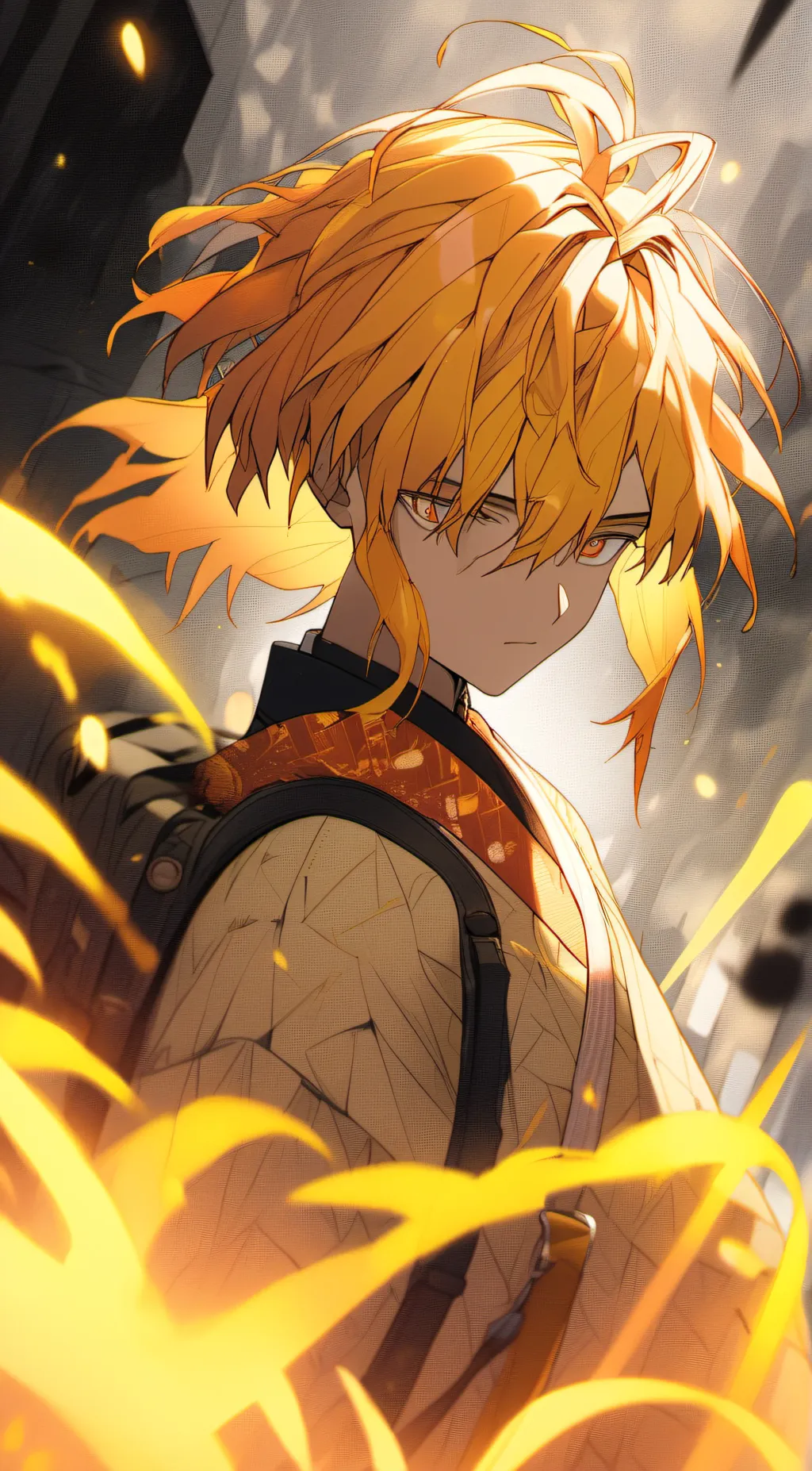 ai character: sleep over w/ background