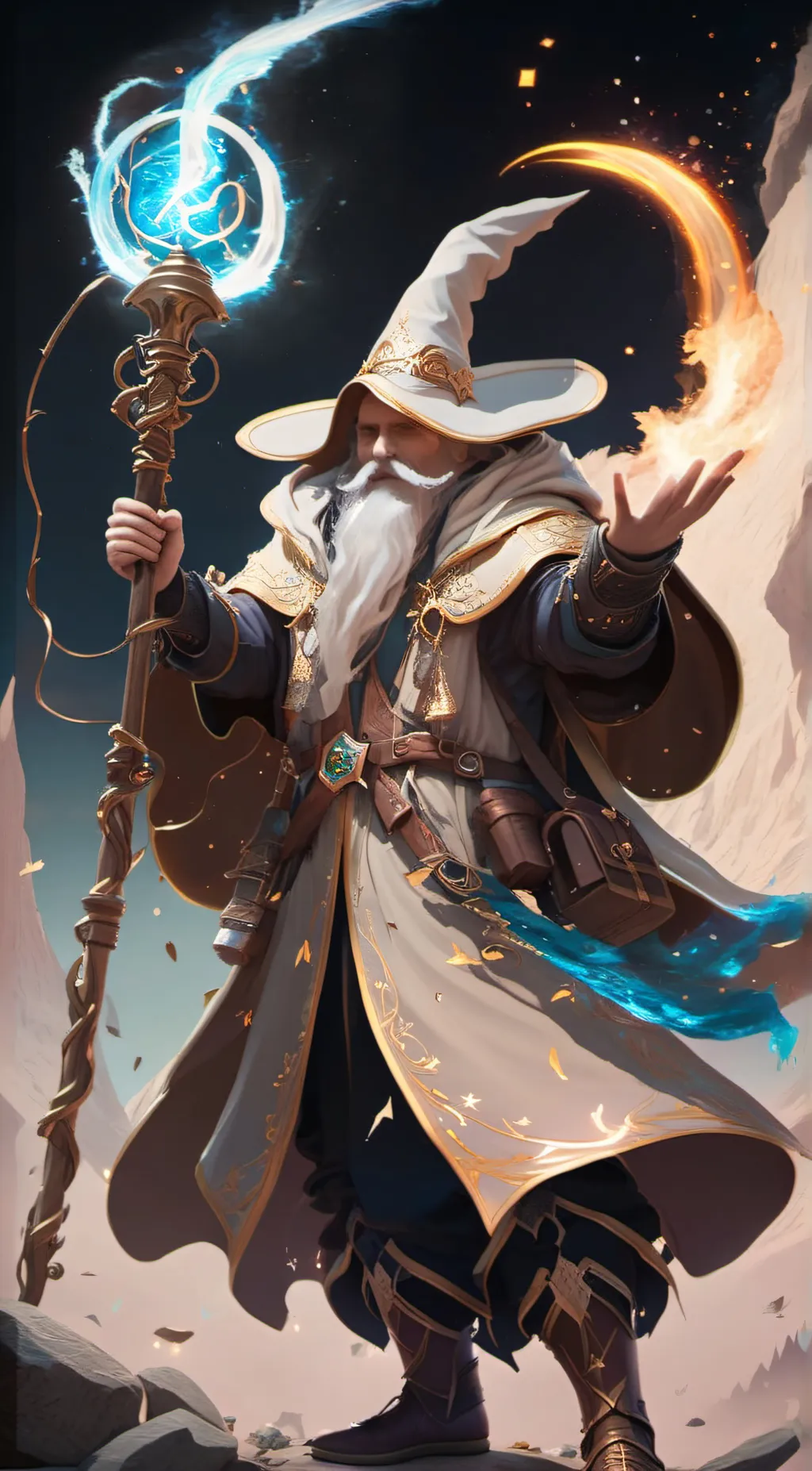 ai character: Arch-mage, Owix. background