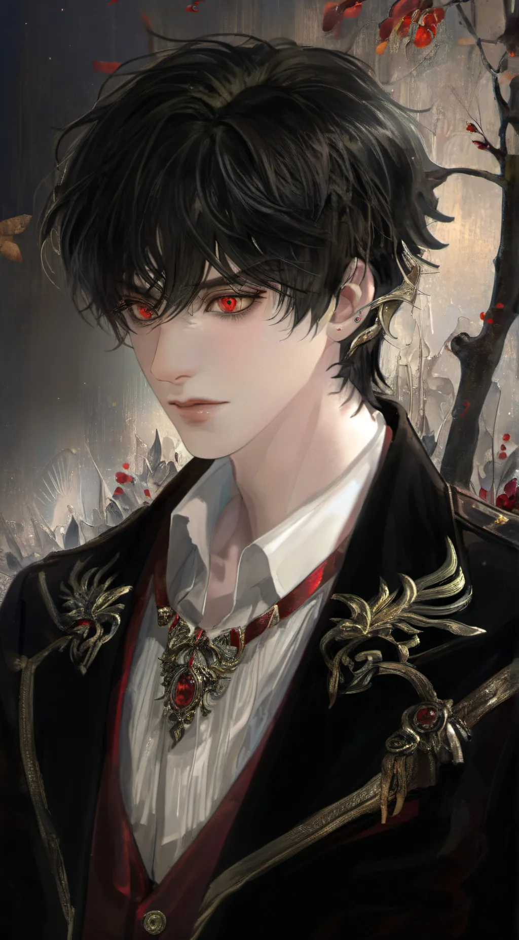 ai character: Ray background