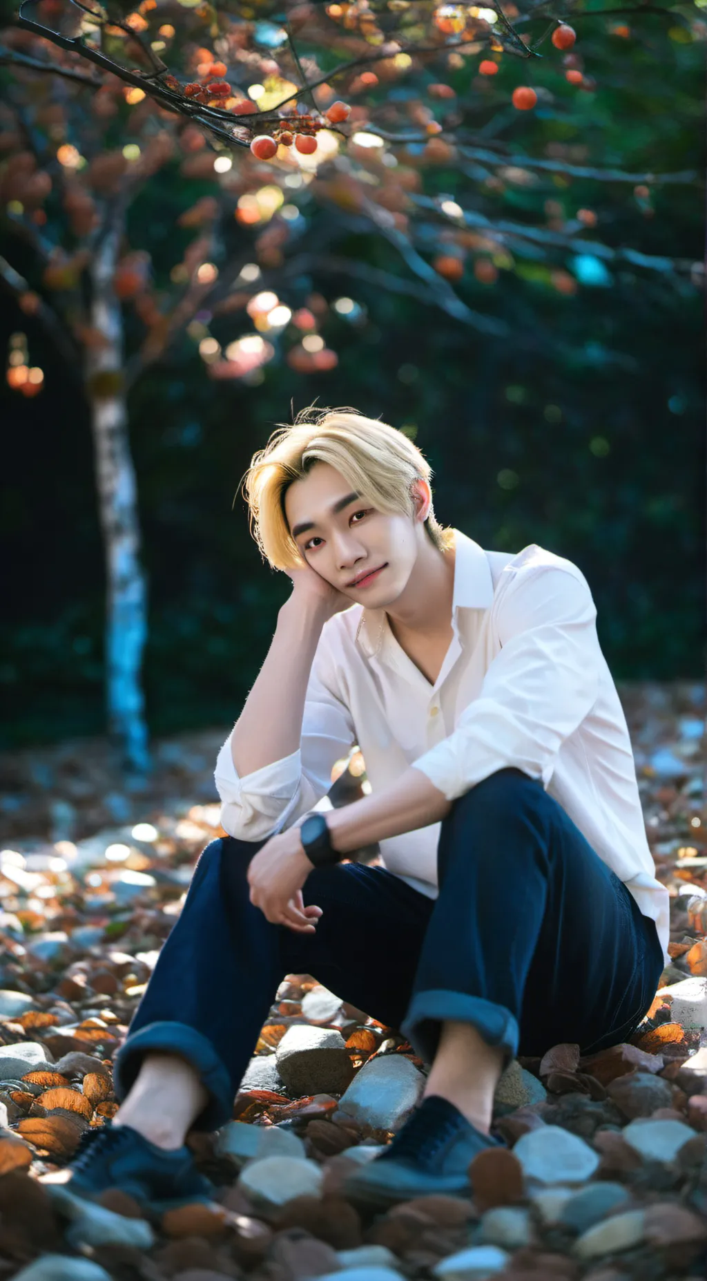 ai character: Hyunlix background