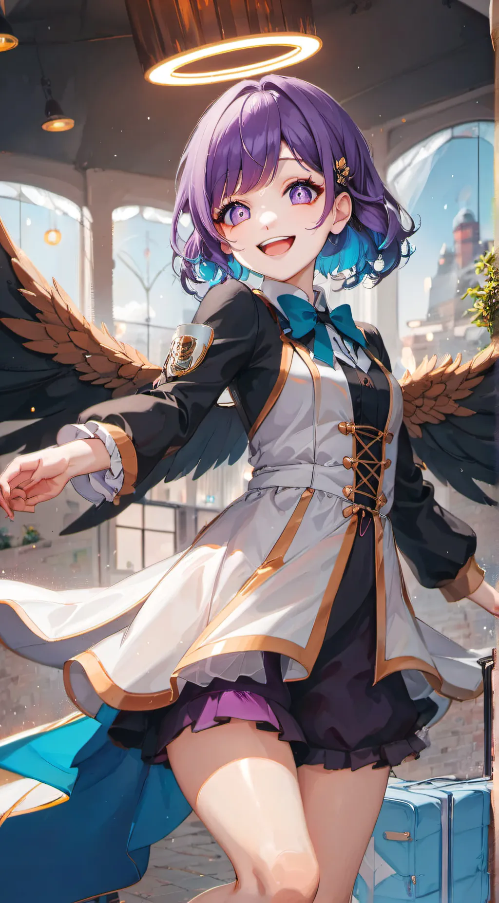 ai character: Ruby background