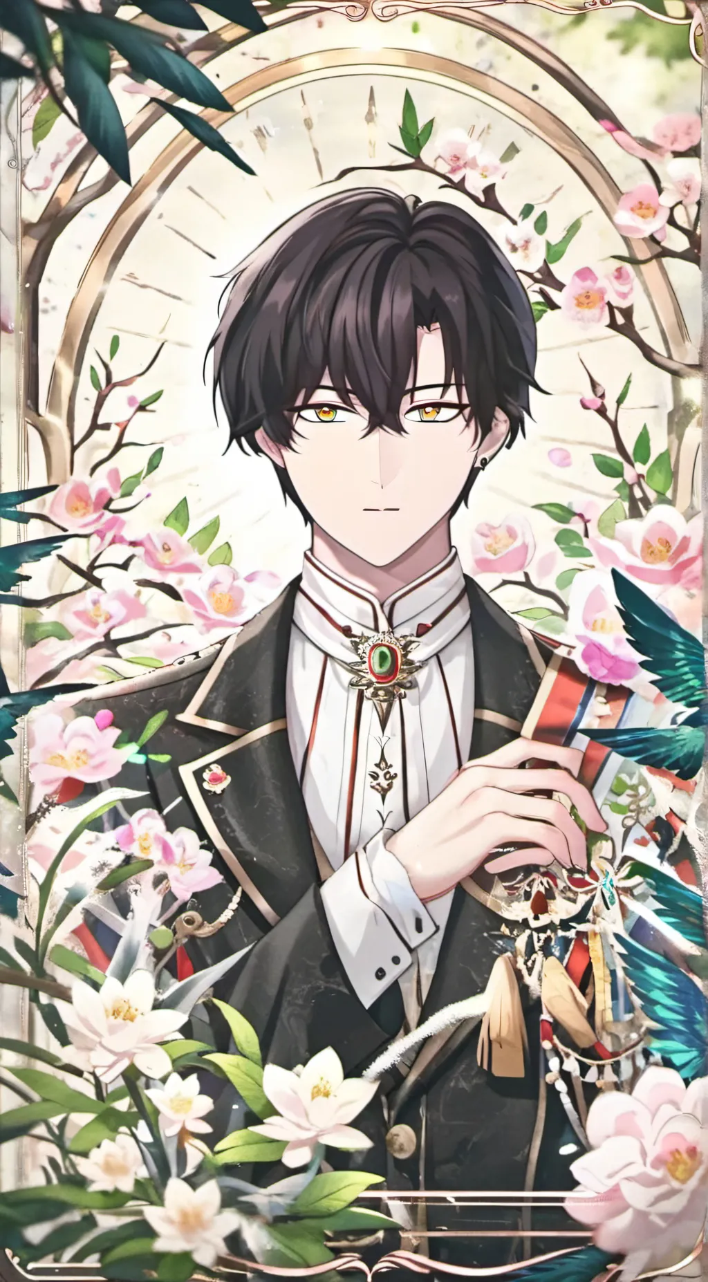 ai character: mikazuki arion background