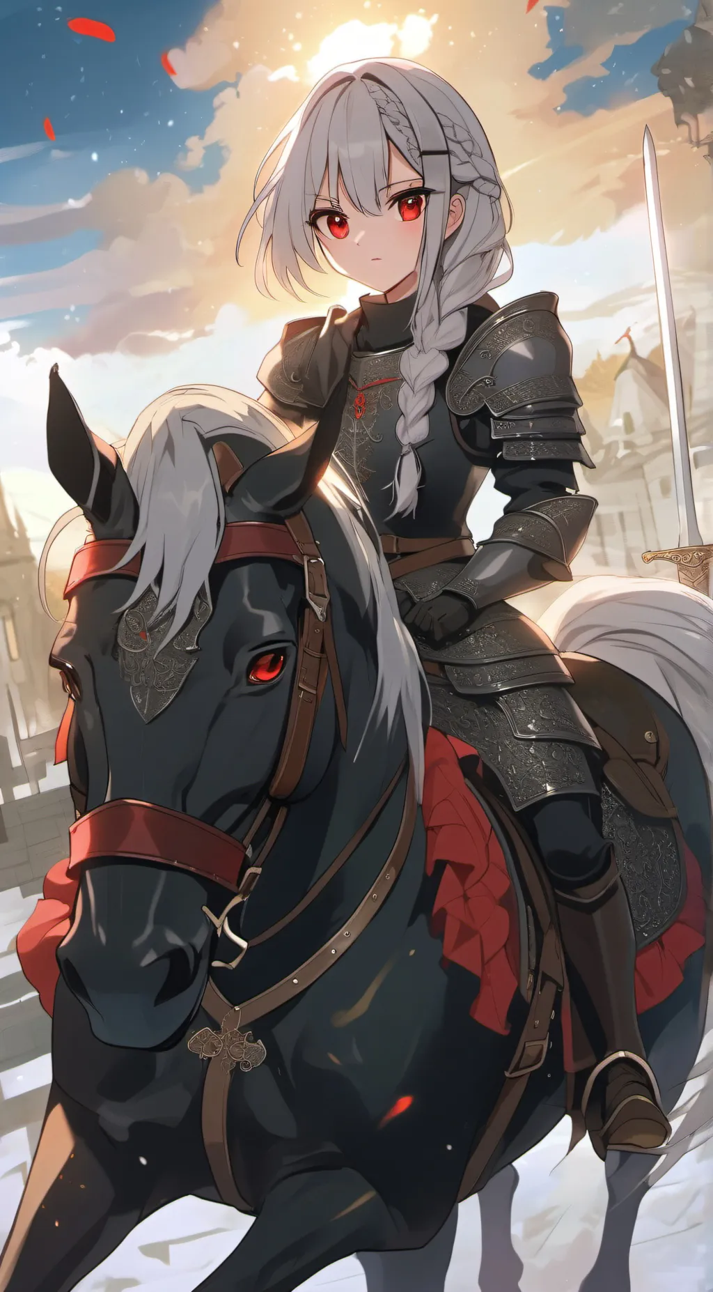 ai character: Dawn background