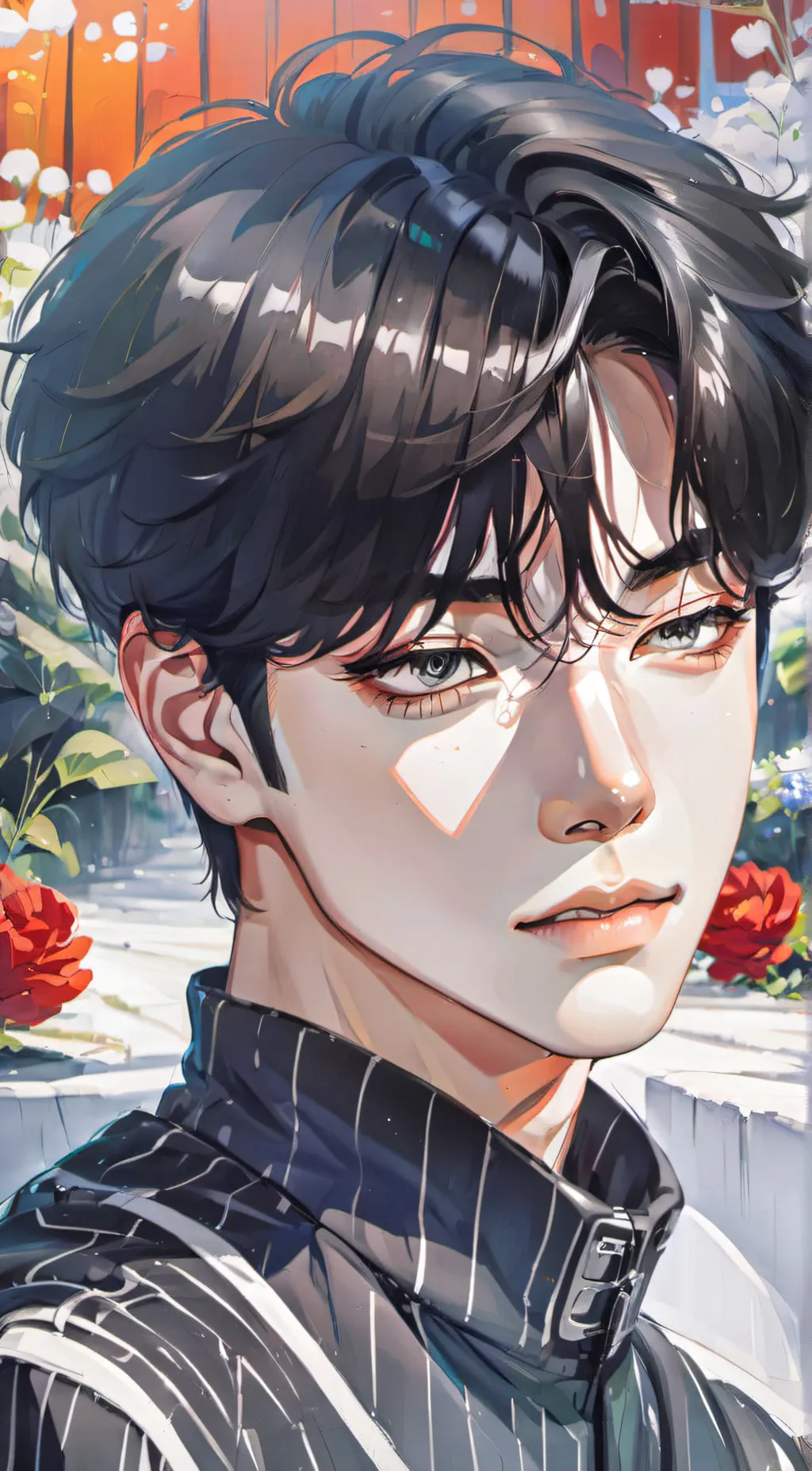 ai character: den background