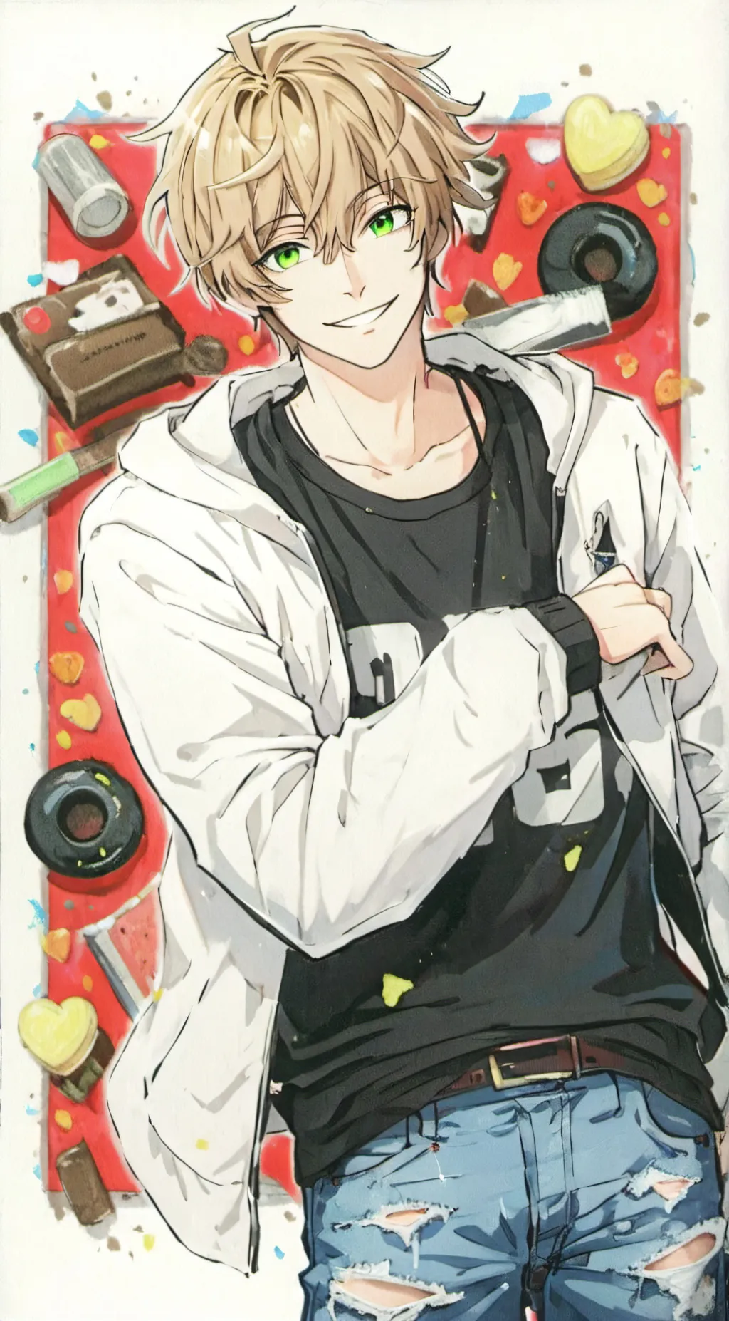 ai character: Liam background