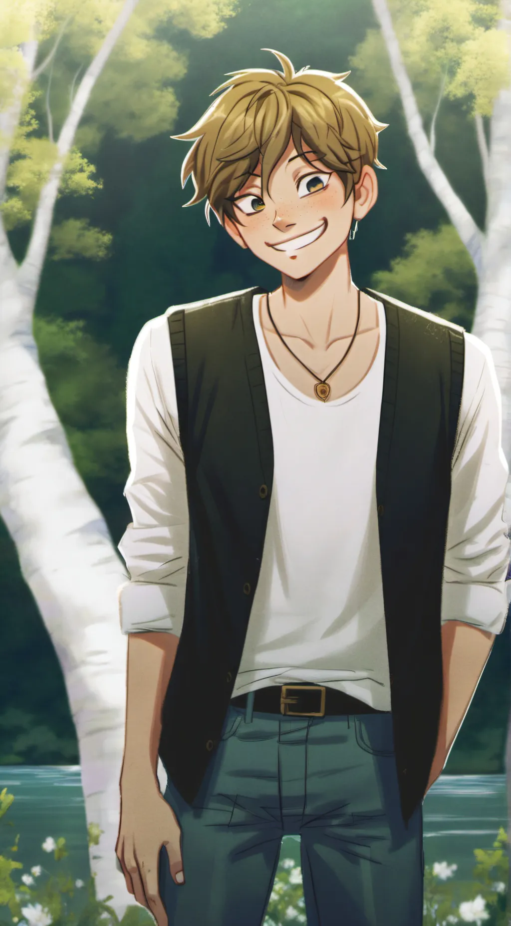 ai character: Cody  tdi background