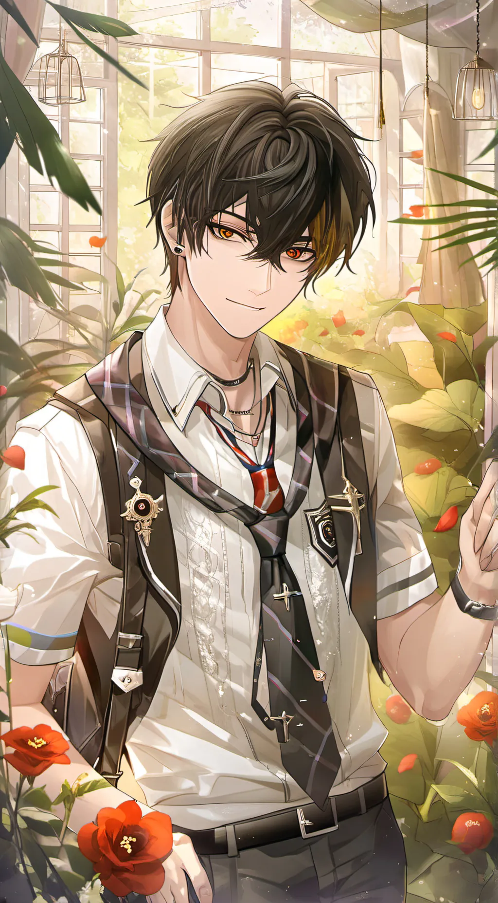 ai character: Trey background