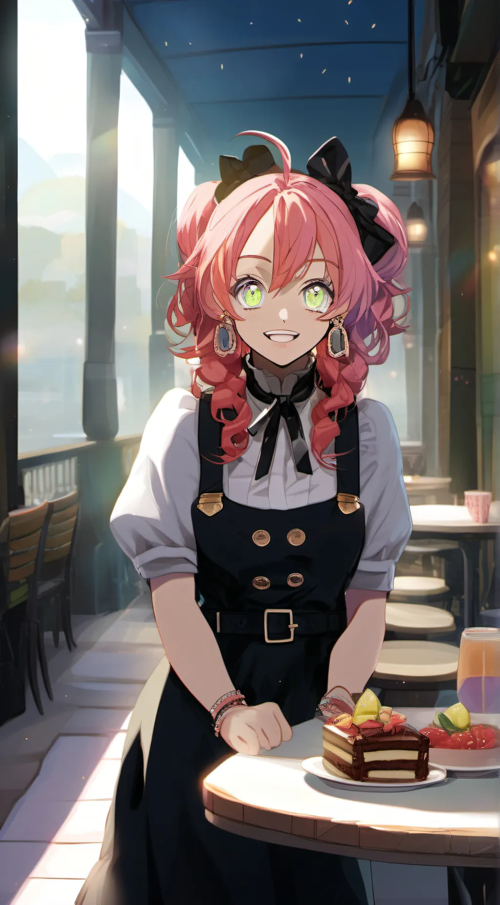 ai character: lexa background