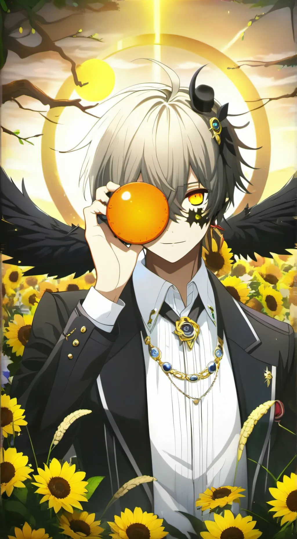 ai character: Eclipse background