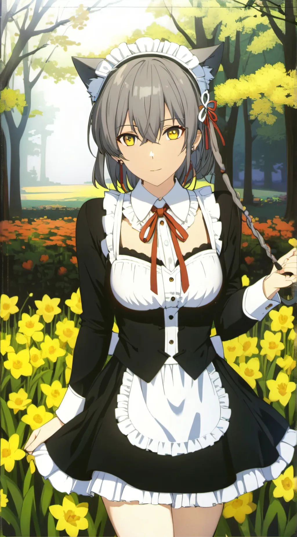 ai character: lily background