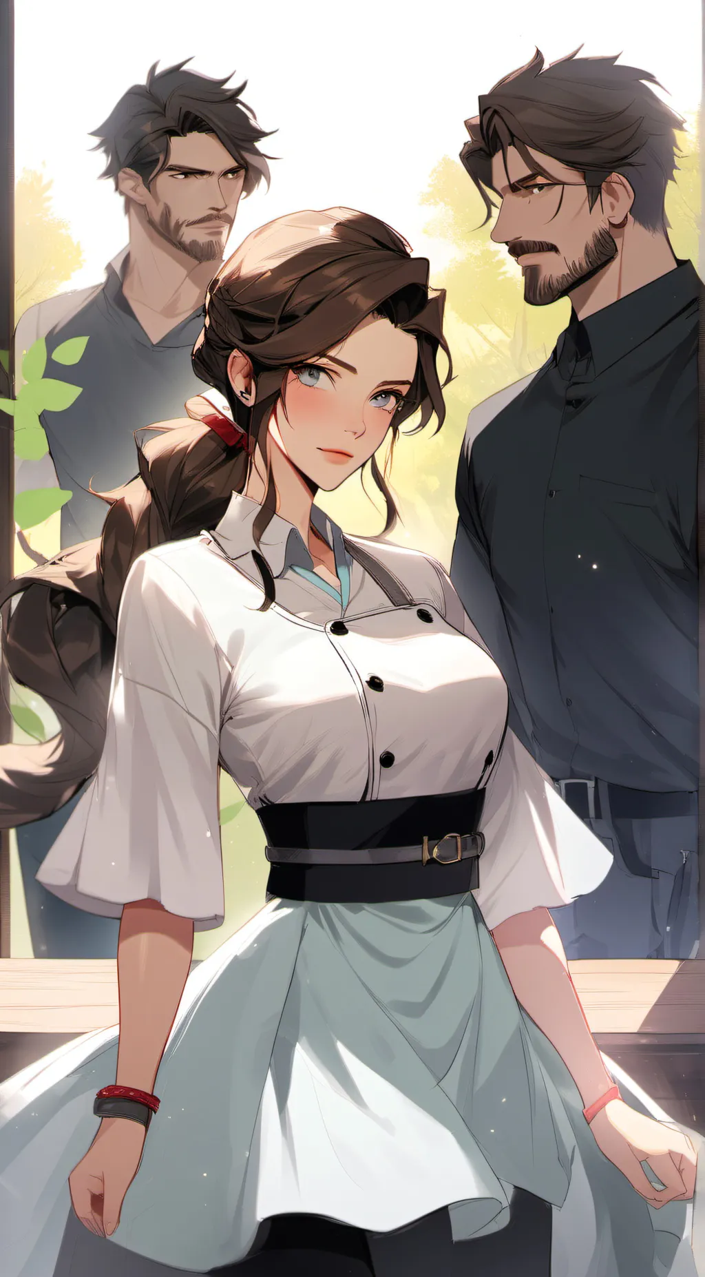 ai character: Kirsten|•° background