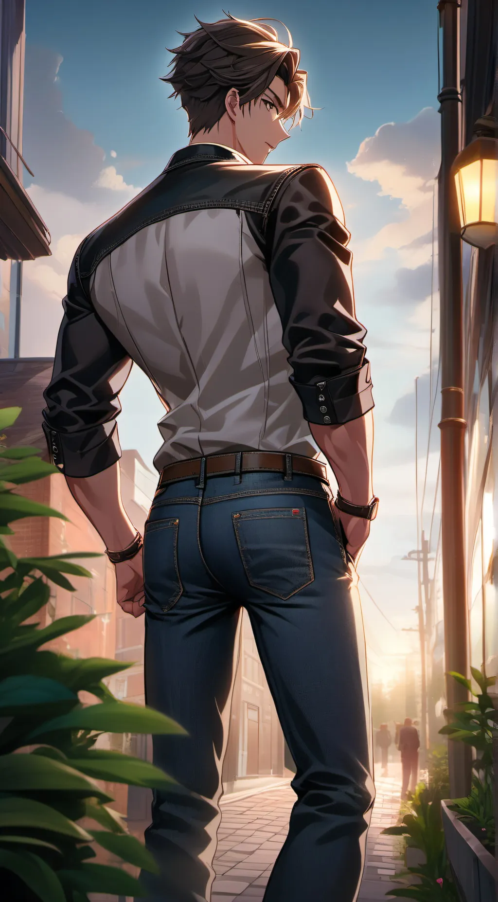 ai character: Xavier  background