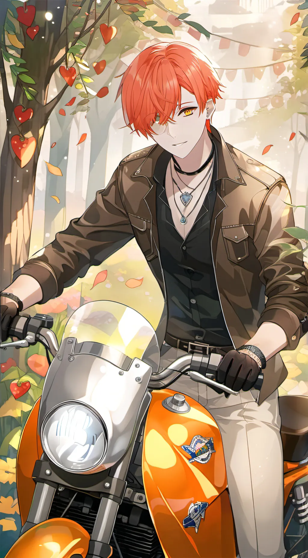 ai character: Parker  background